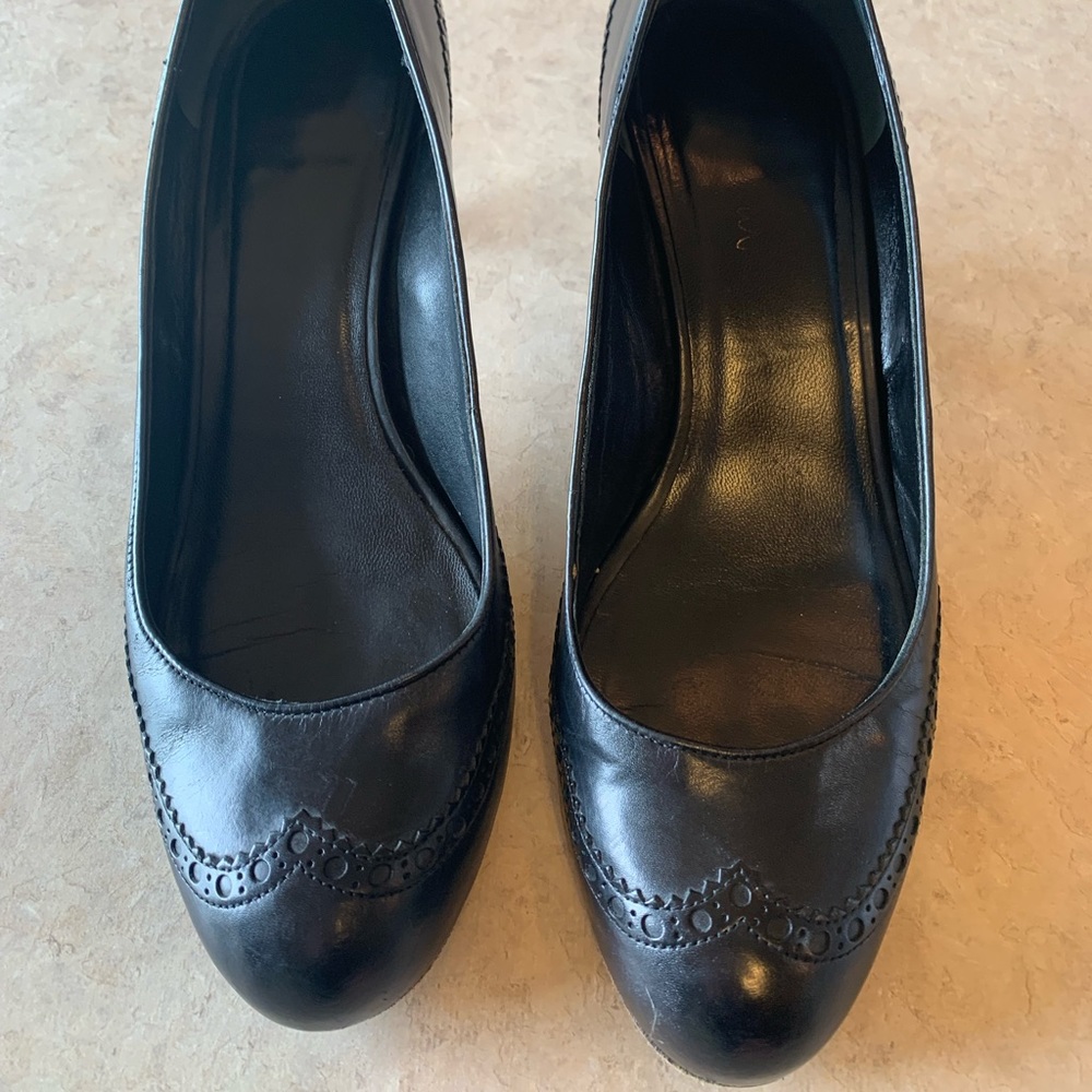 Cole Haan Nike Air black dress heels
